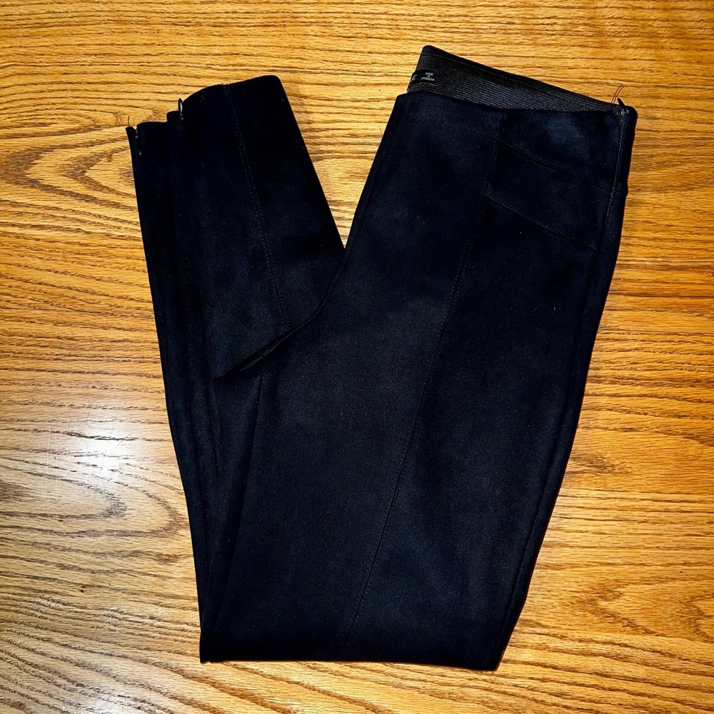 Zara faux suede pants